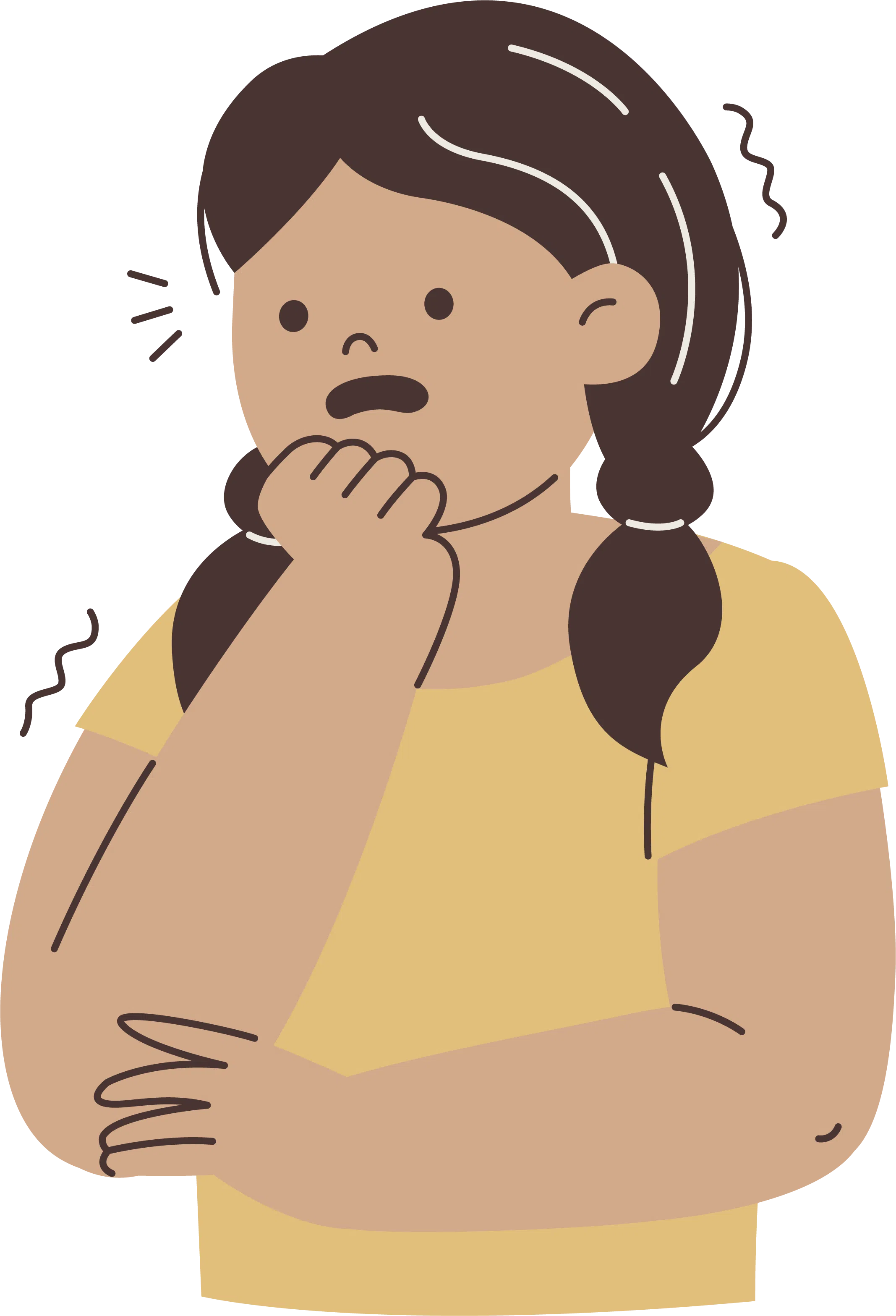 Woman Having an Anxiety Attack Feeling Depressed scaled