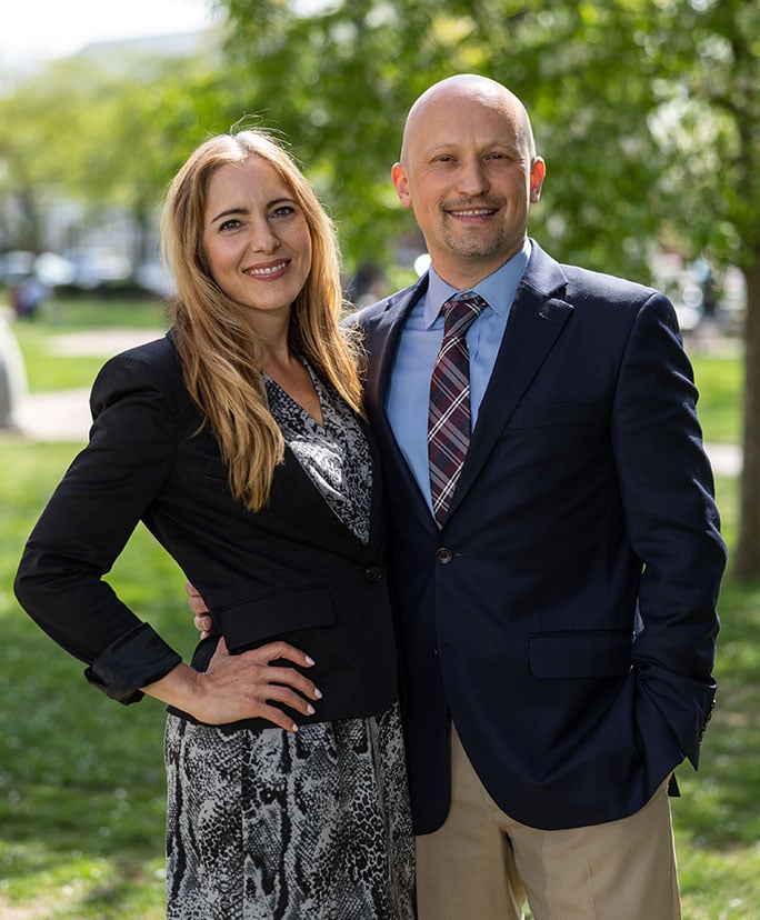 Drs. Konstantin and Paula Lukin