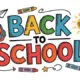 Colorful back to school vector banner for a neurodivergent back-to-school guide