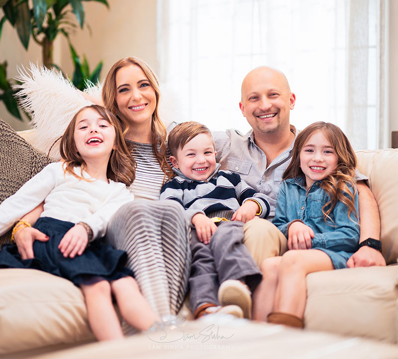 Dr. Konstantin and Paula Lukin and their children