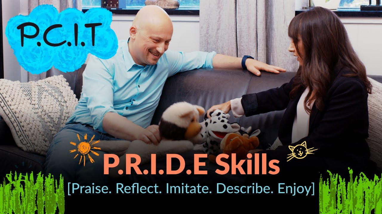 Parent Child interaction therapy PRIDE skills video screenshot