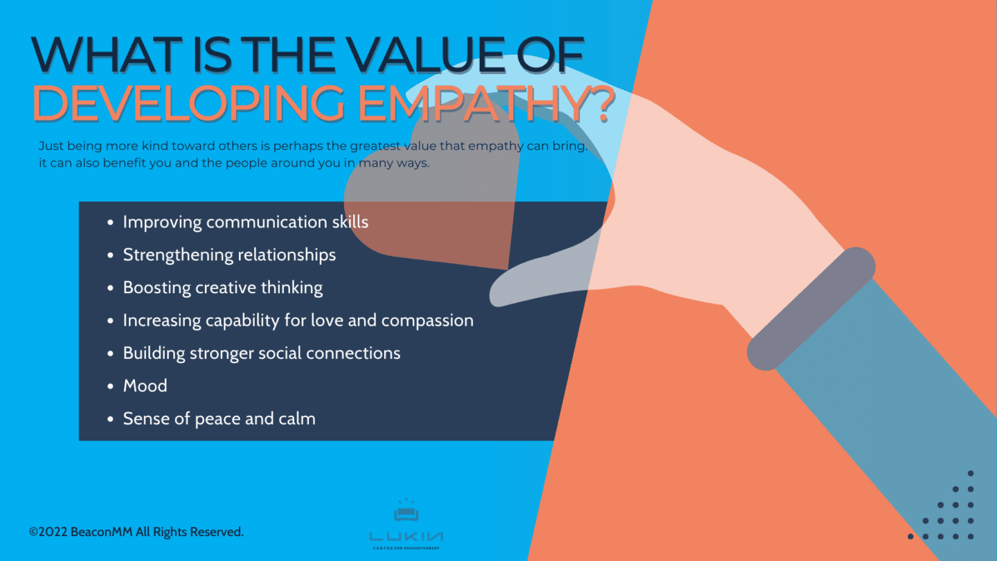 What Is the Value of Developing Empathy? Infographic